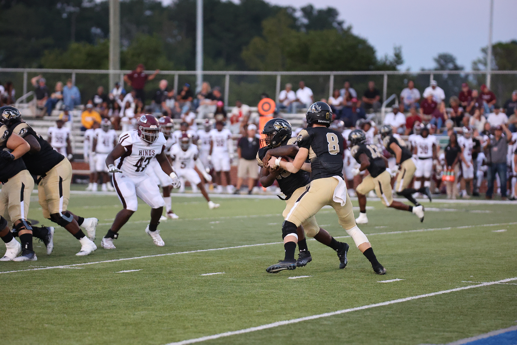 Hinds Defeats Warriors in South Division Opener
