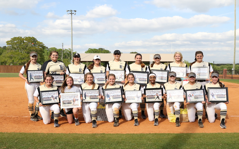 No. 15 ECCC Softball Sweeps Delta on Sophomore Day
