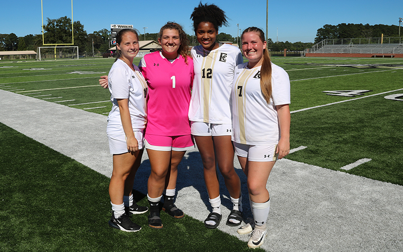 Lady Warrior Soccer Wins 3-0 on Sophomore Day